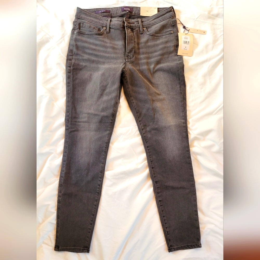 NYDJ Ami Skinny Jeans Gray 8P NWT